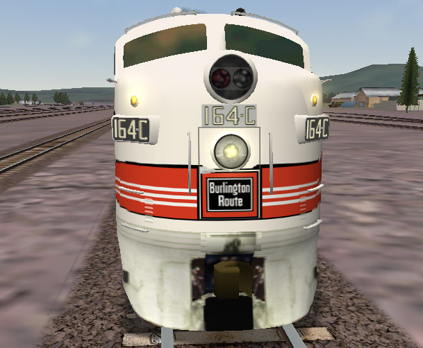 Message Areas - "New CB&Q "F3A" repaint coming soon" – image 1
