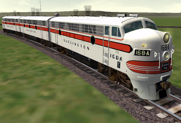 Message Areas - "Graybacks are back! Updated CB&Q F7 re-skins." – image 1