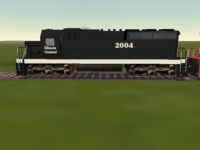 Message Areas - "Illinois Central locomotive" – image 2