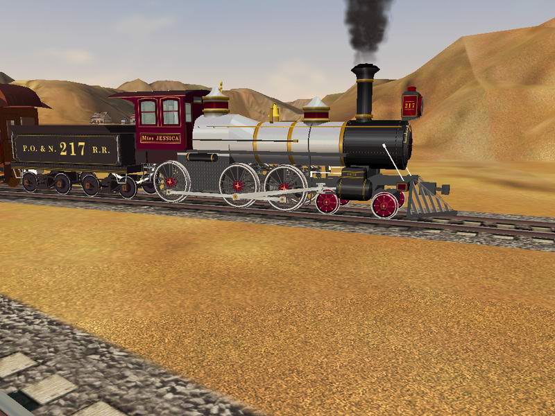Message Areas - "4-6-0 "Ten Wheeler" gets ready to go" – image 3