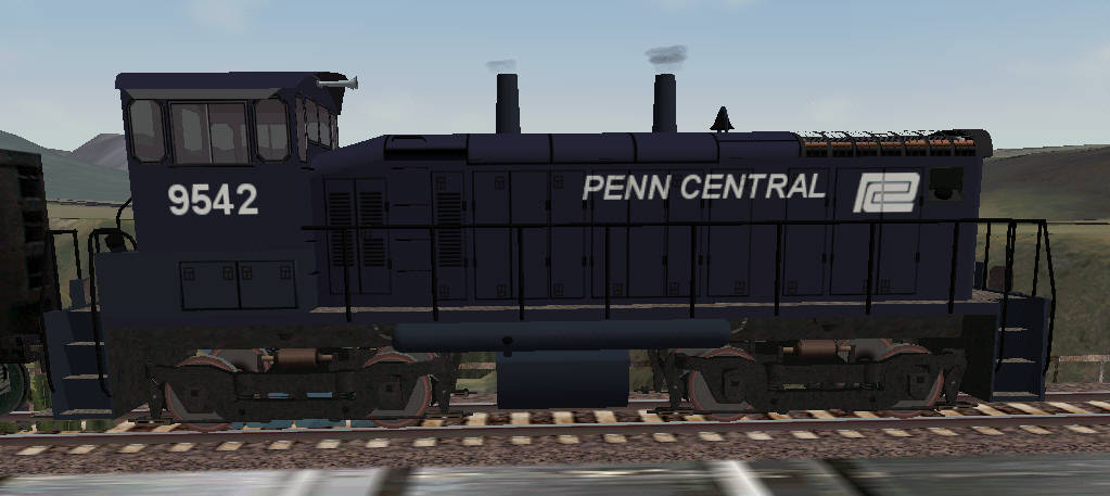 Message Areas - "Penn Central SW1500 done" – image 1