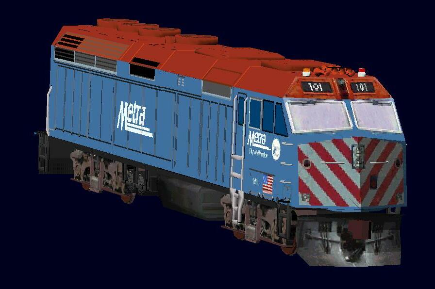 Message Areas - "F40PHM Metra derived from the F40PH !" – image 1