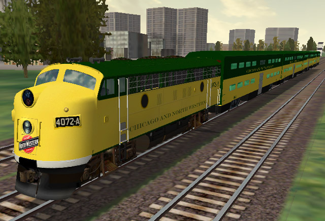 Message Areas - "Coming soon... CNW Commuter train!" – image 1