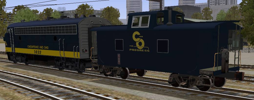 Message Areas - "C&O caboose underway..." – image 1