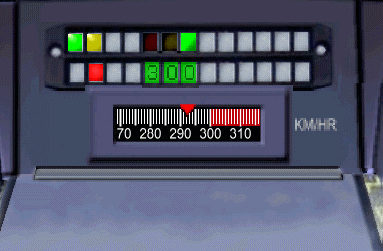 Message Areas - "Tachymeter with moving scale" – image 4