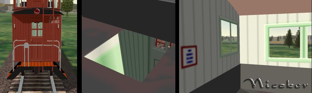 Cnr Caboose Inside-View Missing – image 2