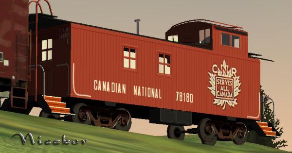 Cnr Caboose Inside-View Missing – image 3