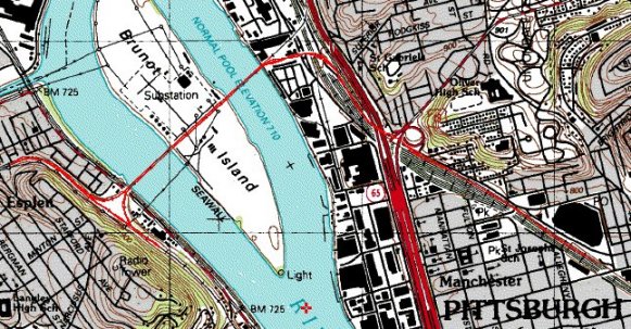 Monongahela PA Area Route – image 3