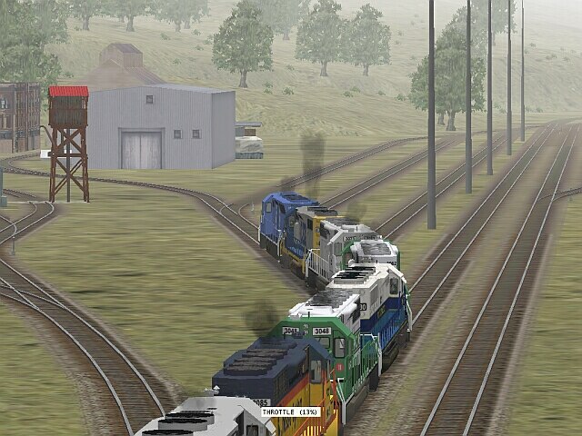 Locomotive Action SD40s Ohio Rails – image 5