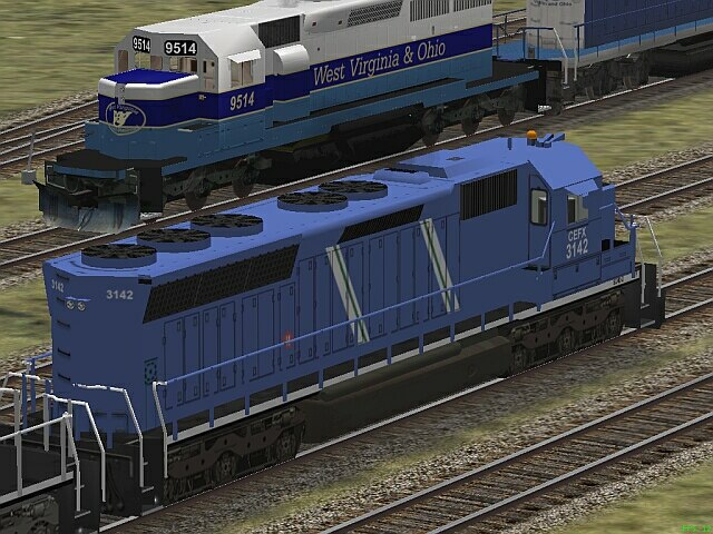 Locomotive Action SD40s Ohio Rails – image 27