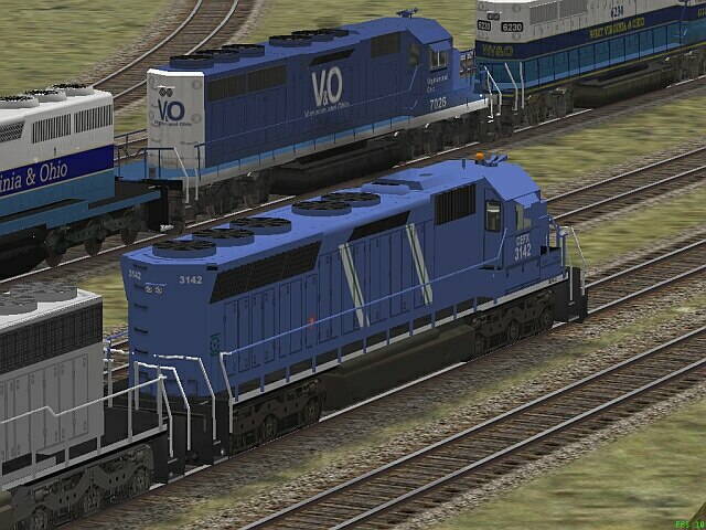 Locomotive Action SD40s Ohio Rails – image 28