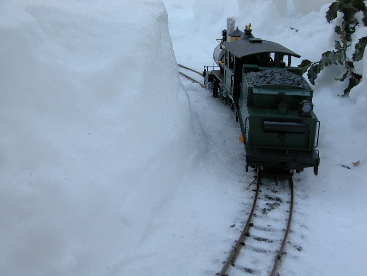 My G-scale layout in the snow! (Tons of pics!) – image 6
