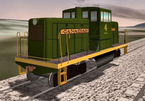 GE 44 Ton Reskin in CNR Livery of 1954 – image 8