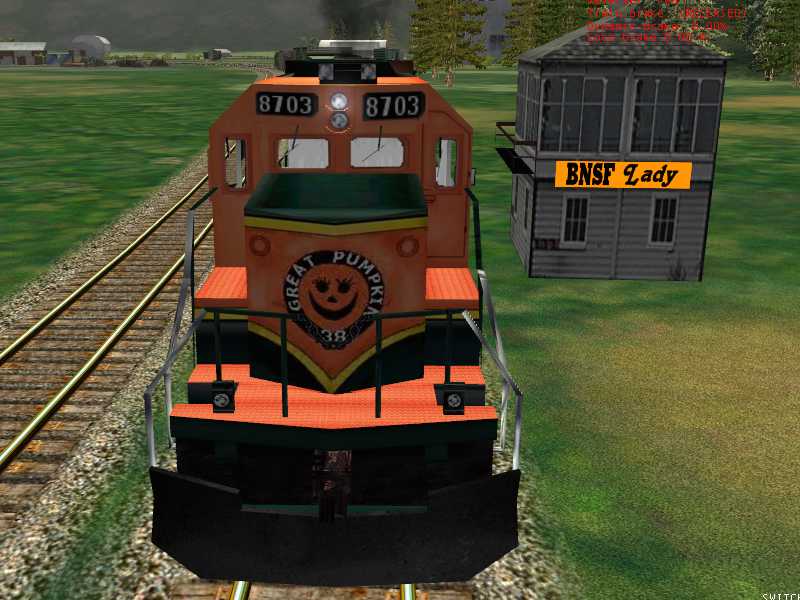 BNSF Lady checks out BNSF Lady on PO&N 9 – image 8