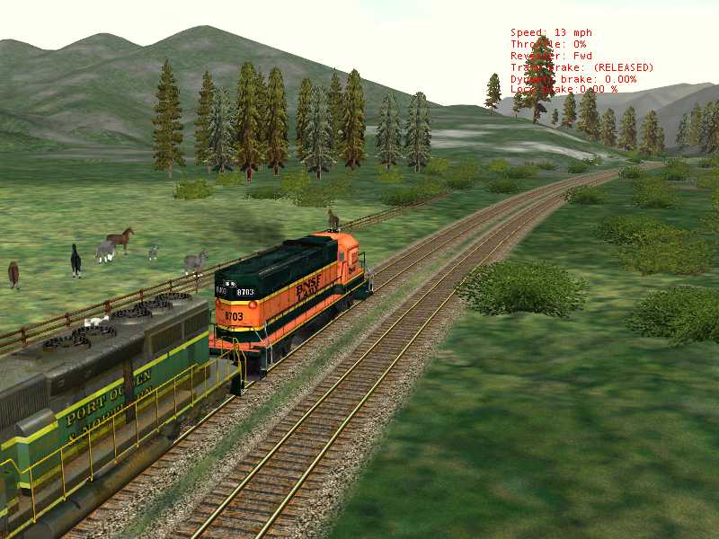 BNSF Lady checks out BNSF Lady on PO&N 9 – image 9