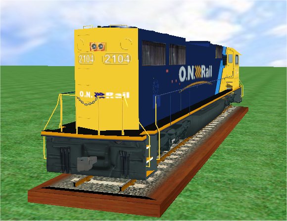 Ontario Northland RR SD70 – image 7
