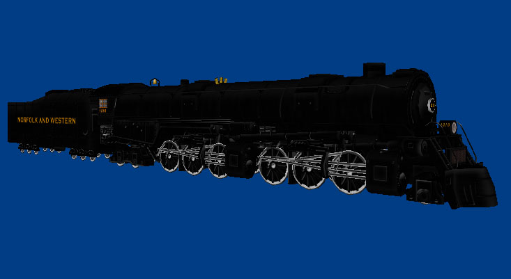 Modelling N&W Class A 1218 Steam Locomotive – image 1