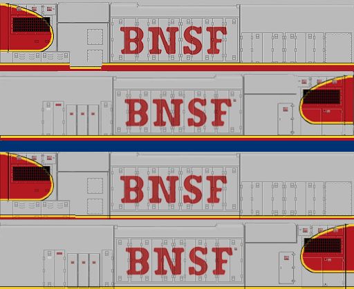 BNSF Sd70M 208 – image 14