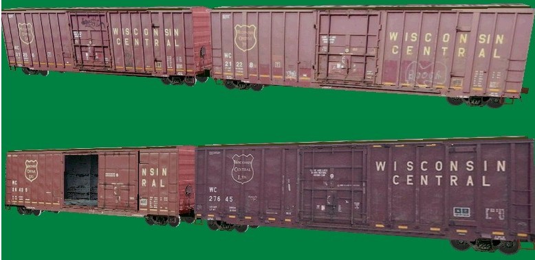 New Boxcars WC & GN – image 1