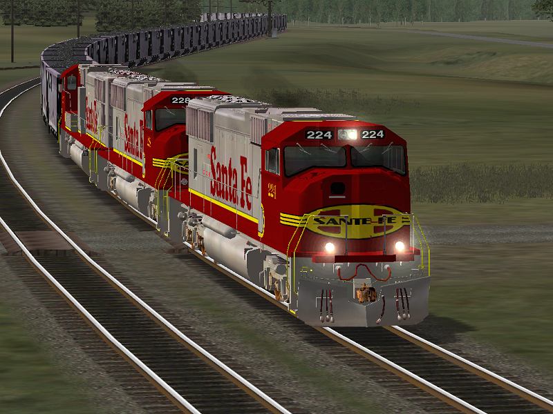 BNSF Sd70M 208 – image 25