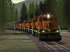 Releases "BNSF 2098": Detailed Replacement Textures for the Default GP38-2 – image 2