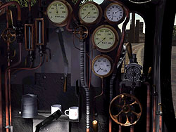 Fowler 4F main cab view