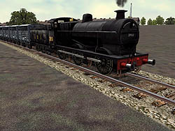 Fowler 4F with tender