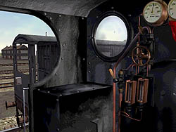 Kitson shunter side interior view