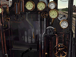 Fowler Tank main cab view